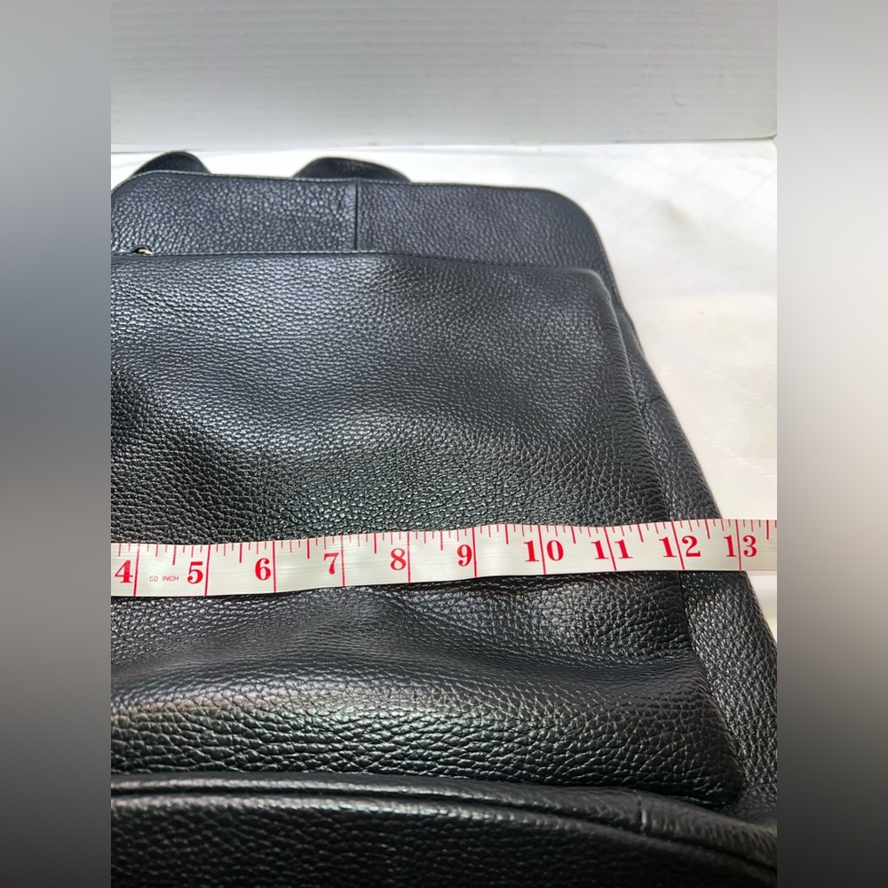 🔥🔥🔥 L.Credi Italian Pebbled Leather Convertible Backpack Crossbody Shoulder Bag - Picture 9 of 10